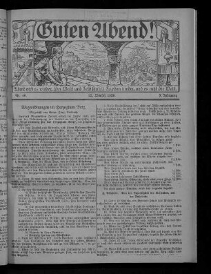 Guten Abend!. 1926-1928