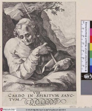 [Der Heilige Mattheus als Einsiedler; St. Matthew; Apostel Mattheüs]