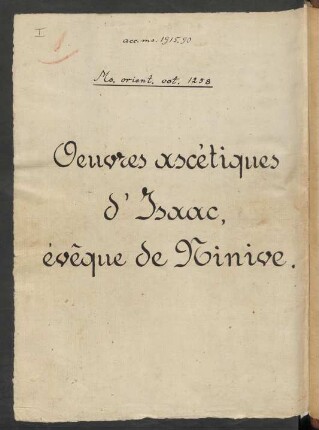 Buch über den Pfad des Mönchtum, der Demut und der Askese