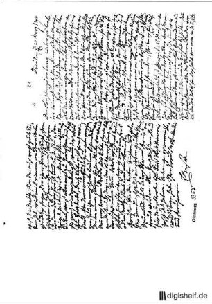 21: Brief von Elise von der Recke an Johann Wilhelm Ludwig Gleim