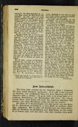 Zum Jahresschluß