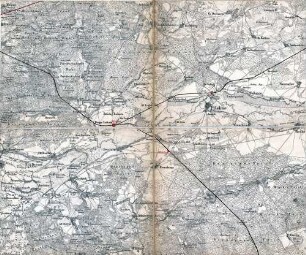75 Filehne. Topographische Karte vom östlichen Theile der [preussischen] Monarchie (Generalstabskarte)