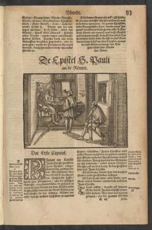 De Epistel S. Pauli an de Römer