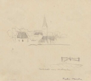Hattstedt von Nordwesten