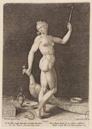 Juno und Minerva (Juno) Aus: Mythologische Figuren (Urteil des Paris)