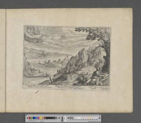 [Der Evangelist Johannes auf Patmos]