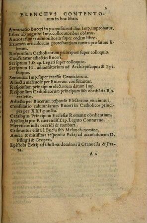 Apologia ... adversus mucrones et calumnias Buceri