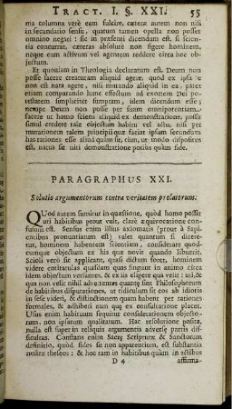 Paragraphus XXI. [-] Paragraphus XXX.