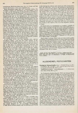 856-859 [Rezension] Theologische Realenzyklopädie, Bd. I (5 Lfgn.), Aaron - Agende