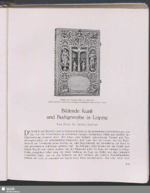 Bildende Kunst und Buchgewerbe in Leipzig