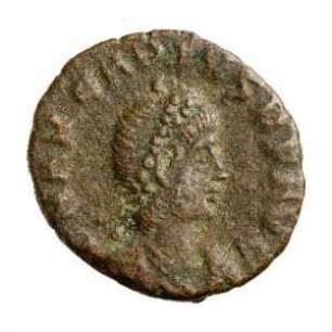 Münze, Aes 4, 383 - 408 n. Chr.