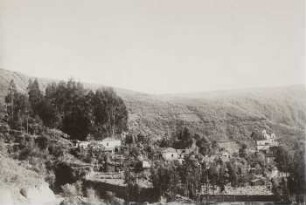Das Dorf Guapulo Ostnordost von Quito
