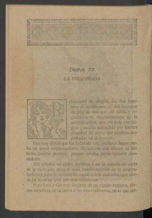 Capítulo XII - La inesperada