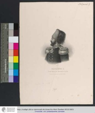 Machmud II : Gross Sultan des Osmanischen Reiches