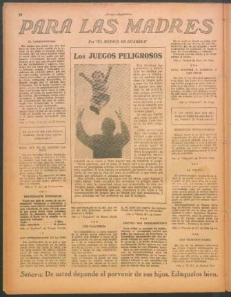 Los juegos peligrosos