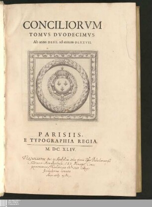 Tomvs Dvodecimvs: Ab anno DLIII. ad annum DLXXVII.