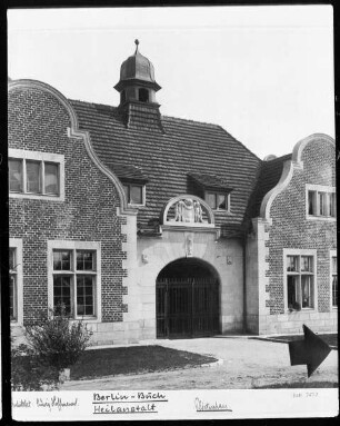 Bucher Nervenanstalt, Pförtnerhaus