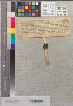 Revers des Knappen Johann von Beveren [Bevern] über einen vom Abt Franz von Corvey zum Erbmannlehen empfangenen Meierhof zu Heyen.