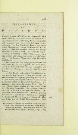 Geschichte der Parther