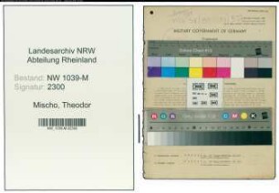 Entnazifizierung Theodor Mischo , geb. 05.06.1895 (Beamter)