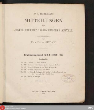 Ostäquatorial-Afrika zwischen Pangani und dem neuentdeckten Rudolf-See : Ergebnisse der Graf S. Telekischen Expedition 1887-88