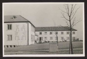 Mensa des Studentenwohnheimes der Musikakademie. Detmold. Mozartstraße
