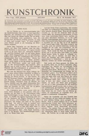 Heft 9 (30. November 1917)