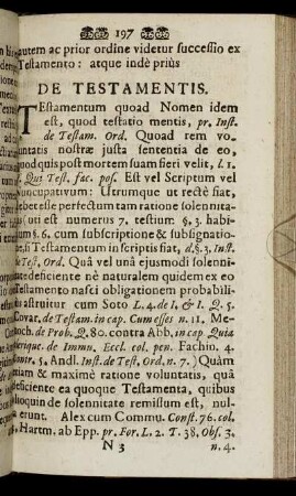De Testamentis. - De Lege Falcidia.
