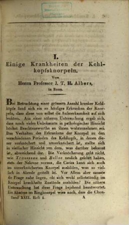 Journal der Chirurgie und Augenheilkunde. 29. 1840