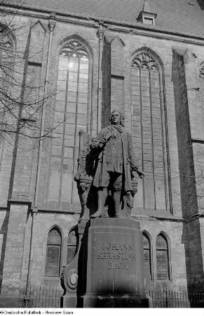 Bachdenkmal vor der Thomaskirche