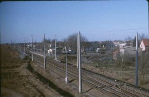 Niedergörsdorf Empfangsgebäude Bahnsteig