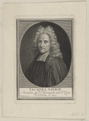 Bildnis des Jacques Saurin