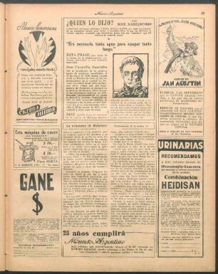 "Era necesaria tanta agua para apagar tanto fuego"