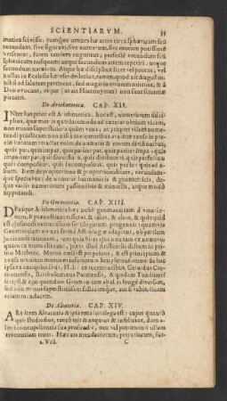 De Geomantia. Cap. XIII.