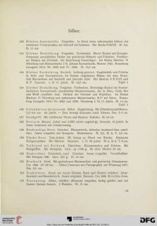 Silber (Nr. 142-159)