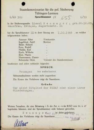 Neumayer, Liesel