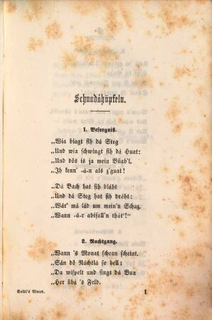 Almer : Innerösterreichische Volksweisen. Aus einer größere Sammlung mitgetheilt von Joh. Gabr. Seidl, 2