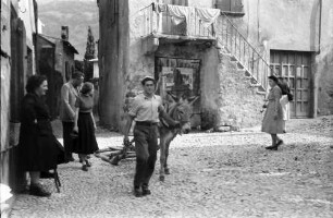 Malcesine: Gardasee, Eselschlitten