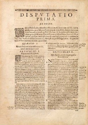 In Libros Ethicorum Aristotelis Ad Nicomachvm, Aliquot Conimbricensis cursus disputationes : In Quibus Praecipua Quaedam Ethicae Disciplinae Capita continentur