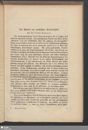Die Phasen der weiblichen Persönlichkeit