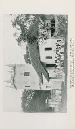 The tower of Christ Church, Old Town, Cuddalore