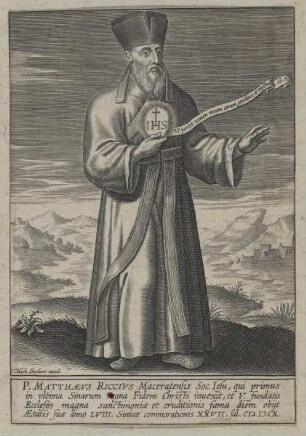 Bildnis des Matthaevs Riccivs