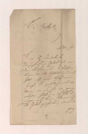 Brief von Friedrich Campe an Joseph Heller