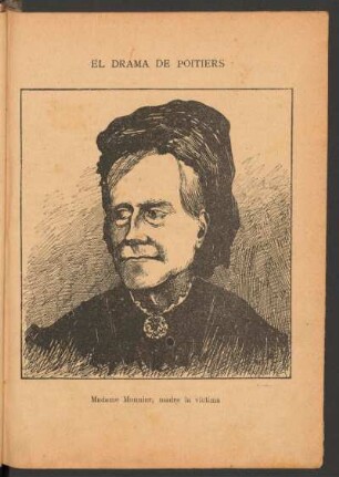 [Retrato de] Madame Monnier, madre la víctima