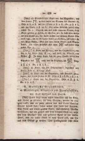 II. Weltliche Gegenstände.