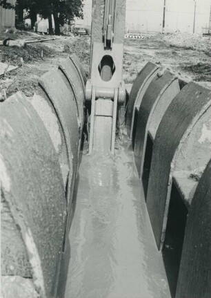Kreisel, Schlitzwand, 1967