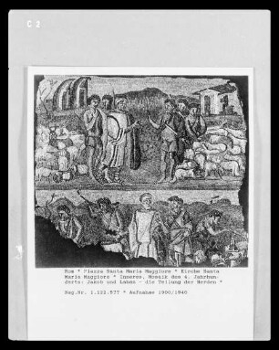 Alttestamentarischer Zyklus — Geschichten von Abraham — Jakob und Laban - Teilung der Herde