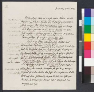 Brief von Paulus, Heinrich Eberhard Gottlob an Goethe, Johann Wolfgang von