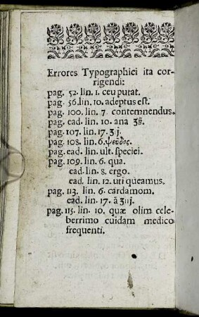 Errores Typographici ita corrigendi.