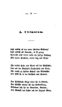 4. Ultimatum